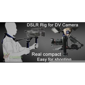 RIG MOVIE KIT SHOULDER MOUNT FOR DSLR / VIDEO CAMERA 